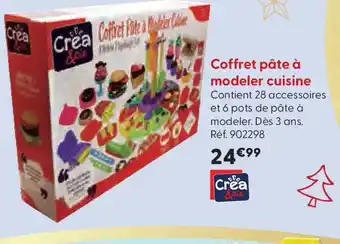 La Grande Récré CREA & CIE Coffret pâte à modeler cuisine offre