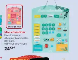 La Grande Récré Mon calendrier offre