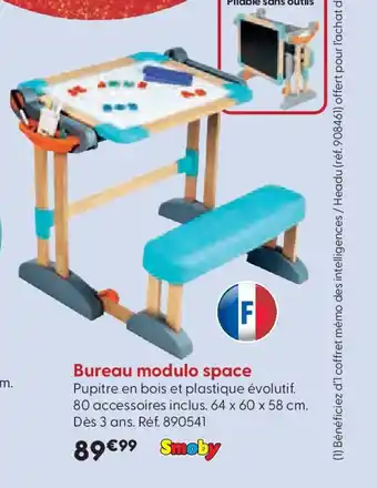 La Grande Récré Bureau modulo space offre