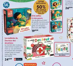 La Grande Récré La mallette du Docteur des émotions offre