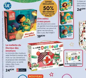 La Grande Récré La mallette du Docteur des émotions offre