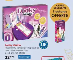 La Grande Récré Looky studio offre