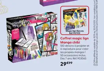 La Grande Récré Coffret magic lign Manga chibi offre