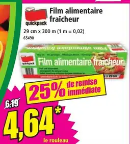 Norma Film alimentaire fraîcheur offre