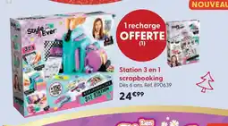 La Grande Récré Station 3 en 1 scrapbooking offre