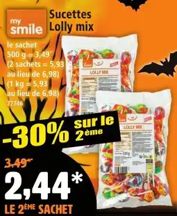 Norma Sucettes lolly mix offre