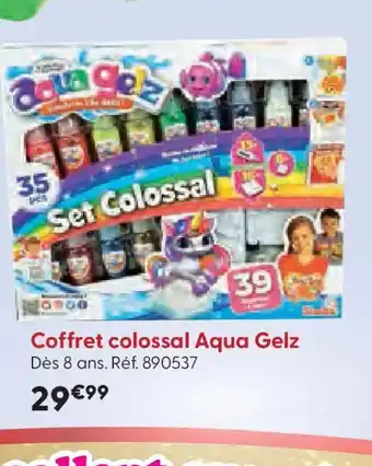 La Grande Récré Coffret colossal Aqua Gelz offre