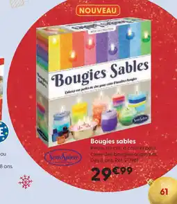 La Grande Récré Bougies sables offre