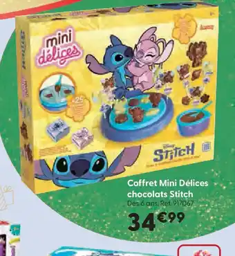 La Grande Récré Coffret Mini Délices chocolats Stitch offre