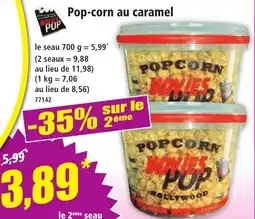 Norma Pop-corn au caramel offre