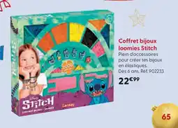La Grande Récré Coffret bijoux loomies Stitch offre