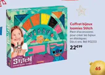 La Grande Récré Coffret bijoux loomies Stitch offre