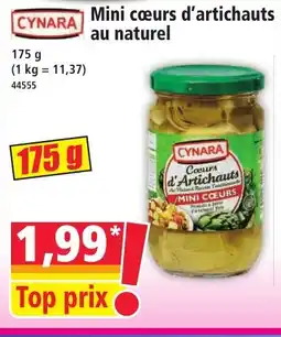 Norma Mini cœurs d'artichauts au naturel offre