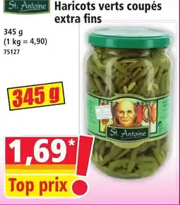 Norma St. Antoine Haricots verts coupés extra fins offre