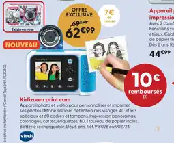 La Grande Récré VTECH Kidizoom print cam offre