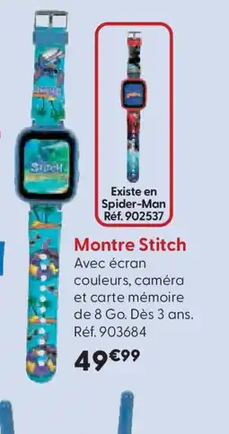 La Grande Récré Montre Stitch offre
