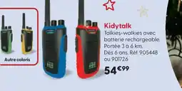 La Grande Récré Kidytalk offre