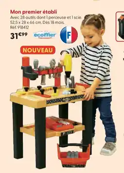 La Grande Récré Mon premier établi offre