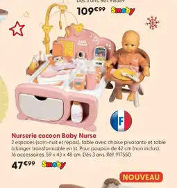 La Grande Récré Nurserie cocoon Baby Nurse offre