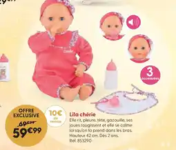 La Grande Récré Lila chérie offre