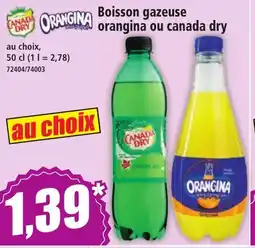 Norma Boisson gazeuse orangina ou canada dry offre