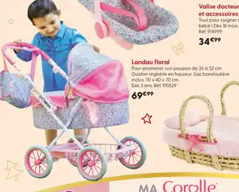 La Grande Récré Landau floral offre