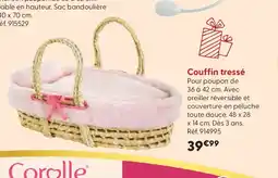 La Grande Récré Couffin tressé offre