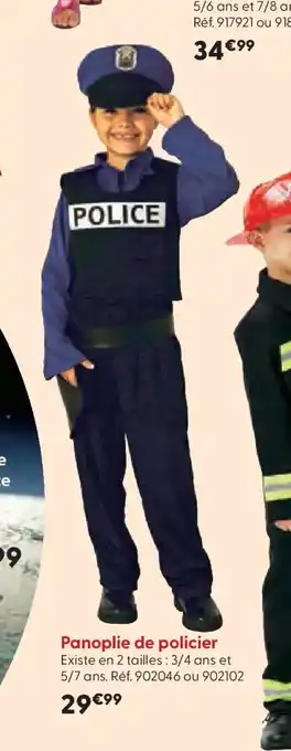 La Grande Récré Panoplie de policier offre