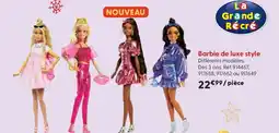La Grande Récré Barbie de luxe style offre