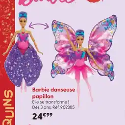 La Grande Récré Barbie danseuse papillon offre