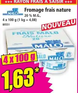 Norma Fromage frais nature offre