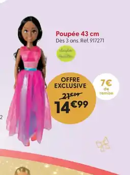 La Grande Récré Poupée offre