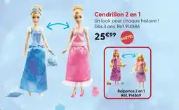 La Grande Récré Cendrillon 2 en 1 offre