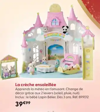 La Grande Récré La crèche ensoleillée offre