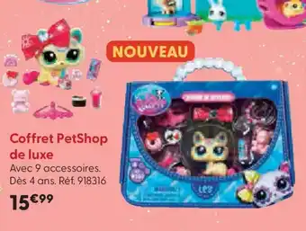 La Grande Récré Coffret PetShop de luxe offre