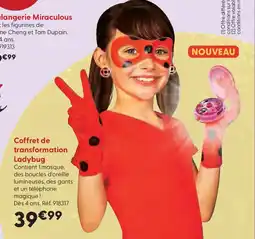 La Grande Récré Coffret de transformation Ladybug offre