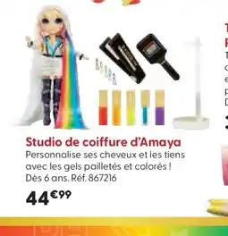 La Grande Récré Studio de coiffure d'Amaya offre