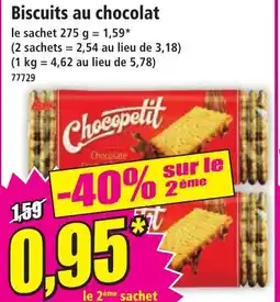Norma Biscuits au chocolat offre