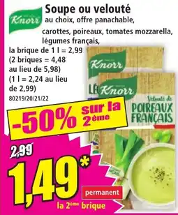 Norma Knorr soupe ou velouté offre