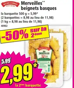 Norma MIGUELCORRY Merveilles beignets basques offre