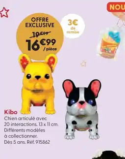 La Grande Récré Kibo offre