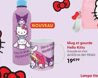 Mug et gourde Hello Kitty