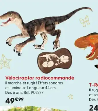 La Grande Récré Vélociraptor radiocommandé offre