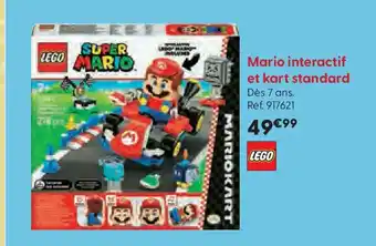 La Grande Récré LEGO Mario interactif et kart standard offre