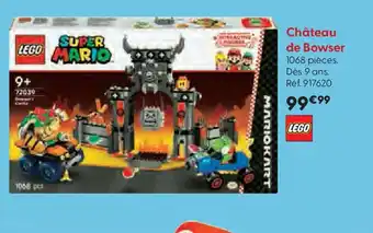 La Grande Récré LEGO Château de Bowser offre