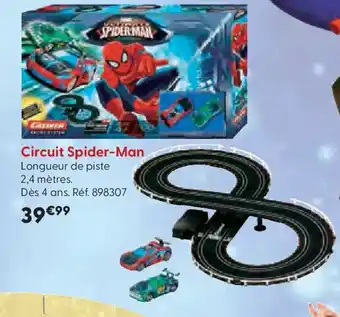 La Grande Récré Circuit Spider-Man offre