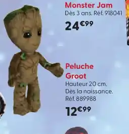 La Grande Récré Peluche Groot offre