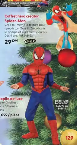 La Grande Récré Coffret hero creator Spider-Man offre