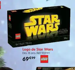 La Grande Récré LEGO Logo de Star Wars offre