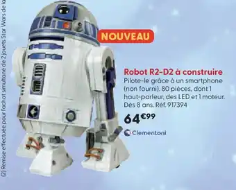 La Grande Récré CLEMENTONI Robot R2-D2 à construir offre